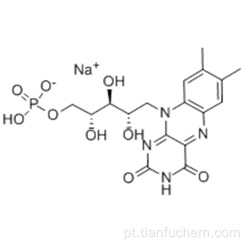 Riboflavina-5-fosfato de sódio CAS 130-40-5